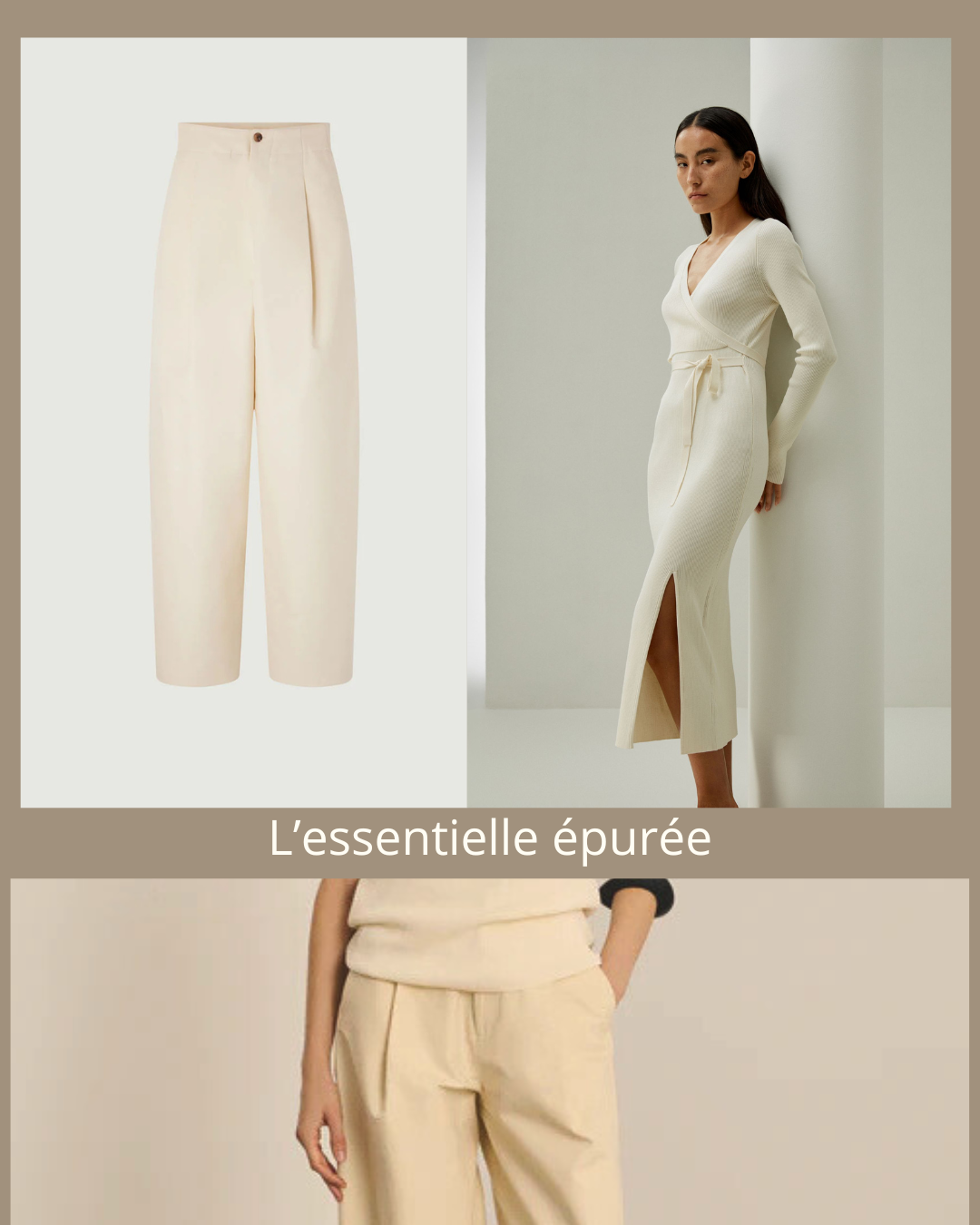 Epurée essentielle : vers des textures douces