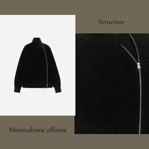 Cardigan zippé Arket