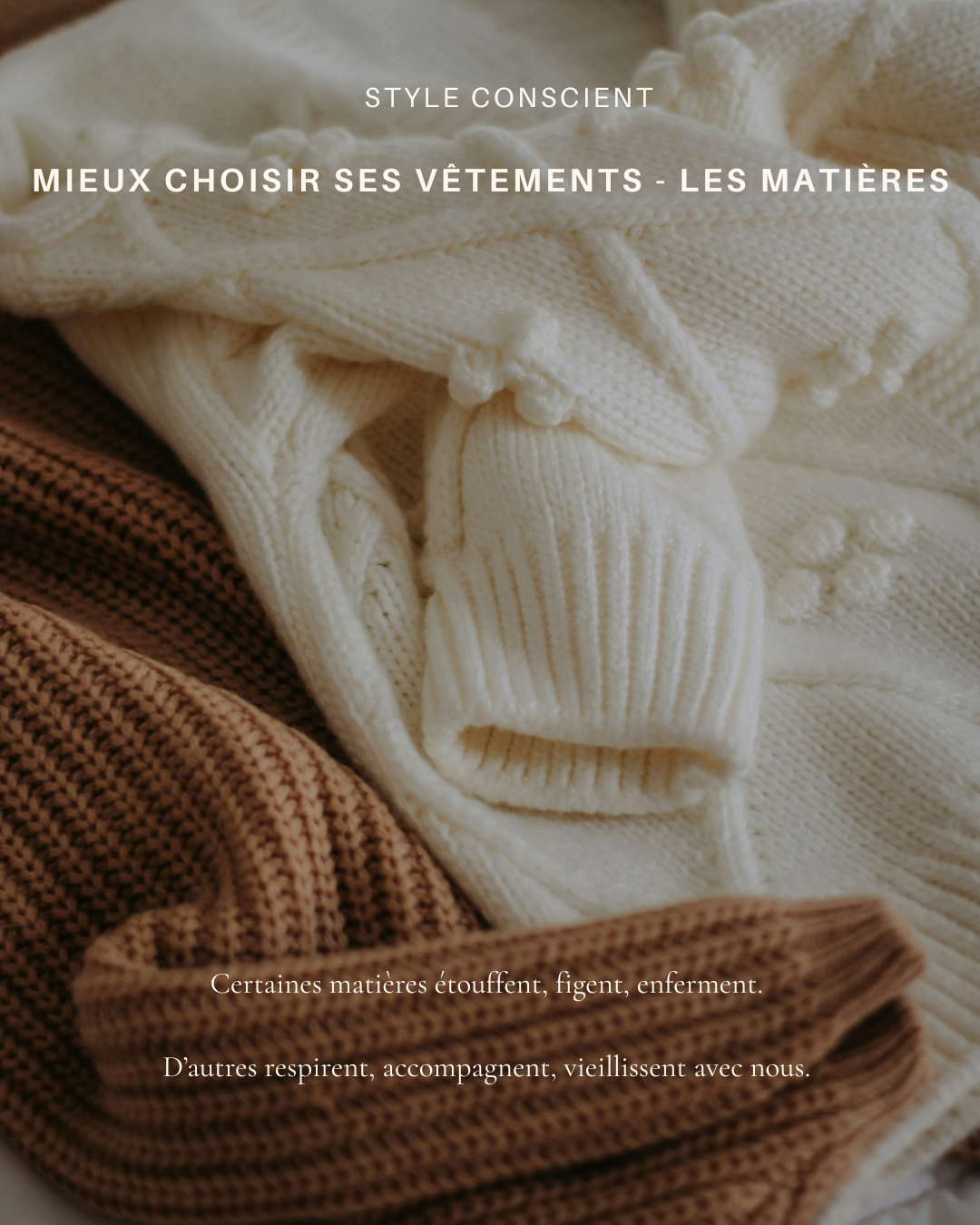 Mieux choisir ses vêtements : les matières